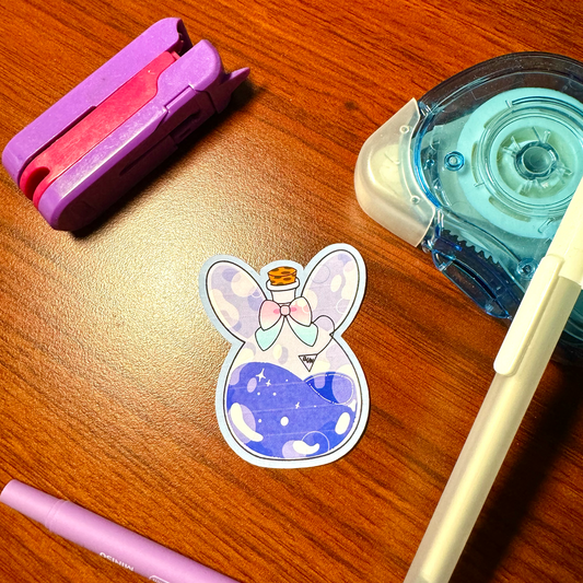 Bun Potion Die Cut Sticker